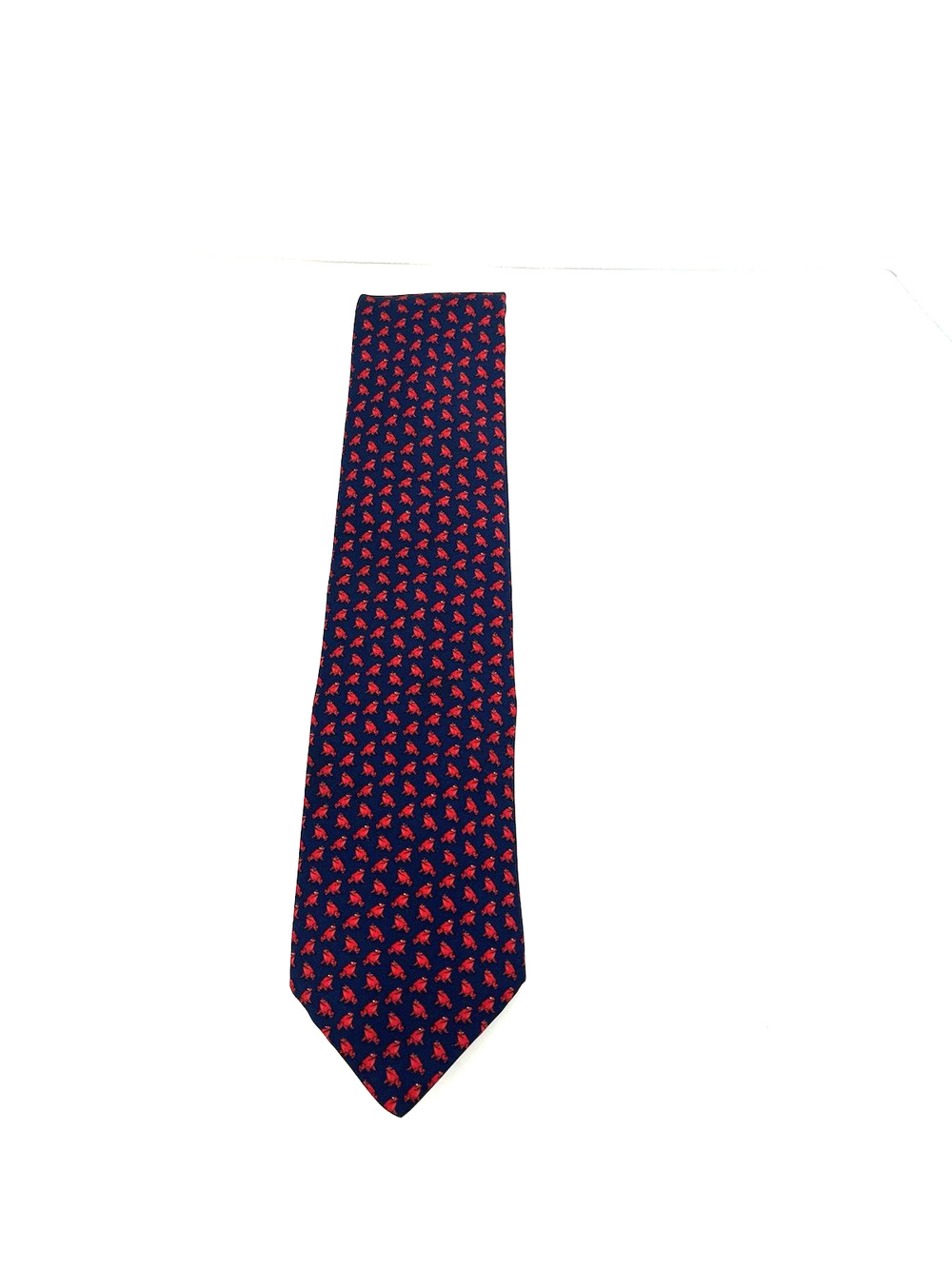 Burberry Menβs Tie ( Rare Red Frogs )